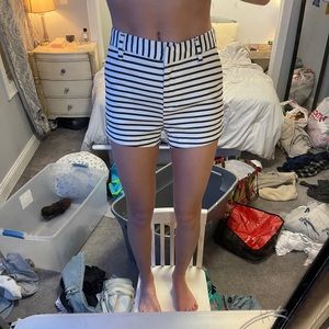 Striped shorts